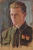 Стронк Г.А. Портрет комиссара партизанского отряда "Вперед" Пивуева М.П. 1944